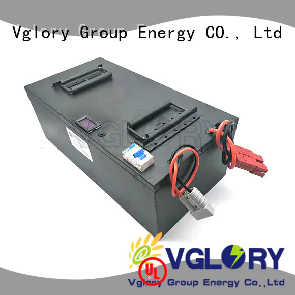 Vglory deep cycle battery solar factory price for military medical