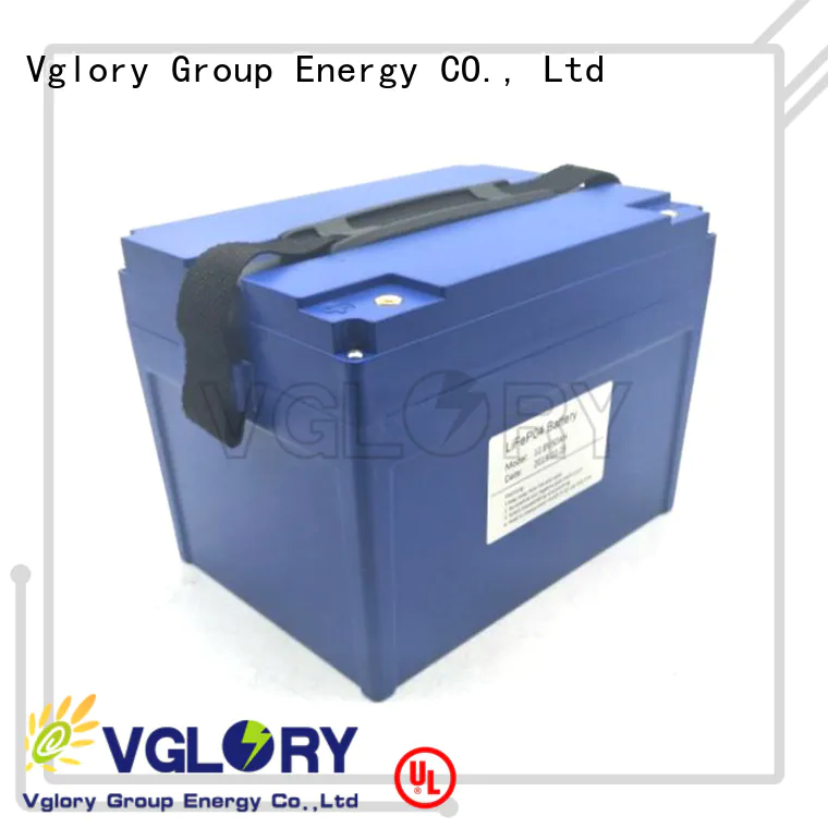Vglory reliable 48 volt golf cart batteries supplier for golf trolley