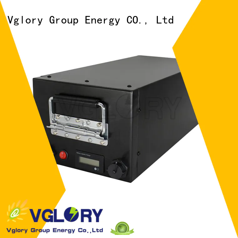 Vglory solar battery factory price for solar storage