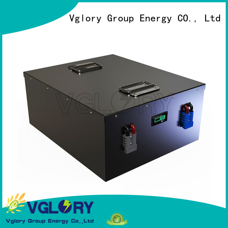 Vglory best solar battery factory price for solar storage