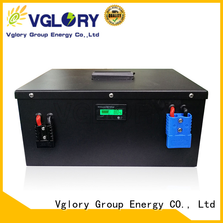 Vglory best motorcycle battery supplier for e-tricycle