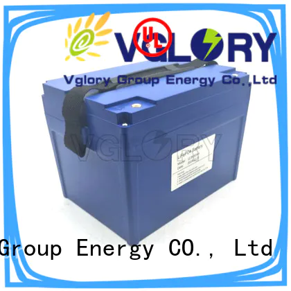 Vglory solar panel battery storage supplier for UPS