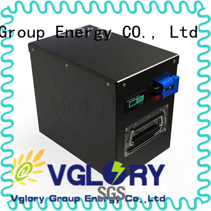 Vglory sturdy solar power battery storage factory price for UPS