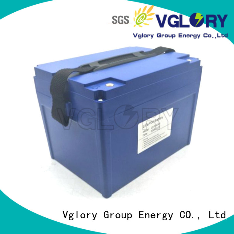 Vglory stable lithium ion solar battery wholesale for telecom
