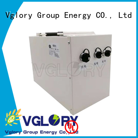 Vglory reliable lithium solar batteries wholesale for UPS
