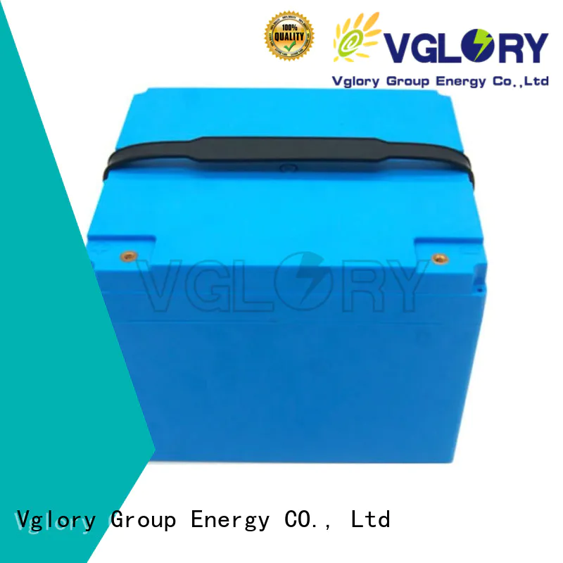 Vglory safety deep cycle battery solar supplier for telecom