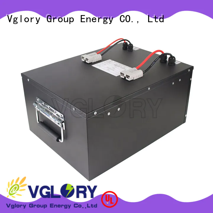 Vglory solar battery factory price for military medical