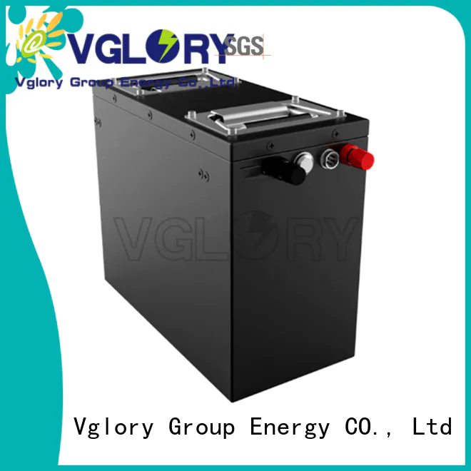 Vglory quality lithium car battery supplier for solar storage