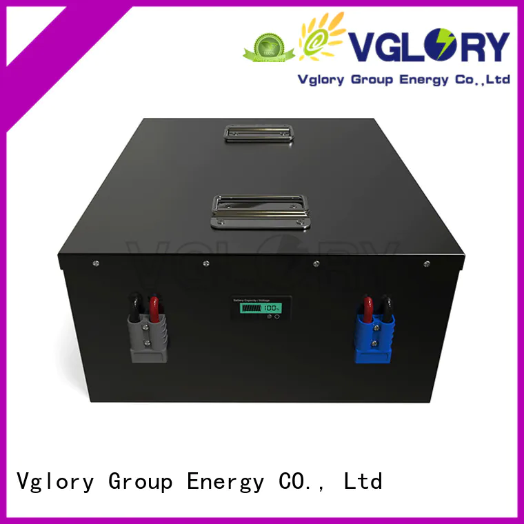 Vglory best solar battery factory price for UPS