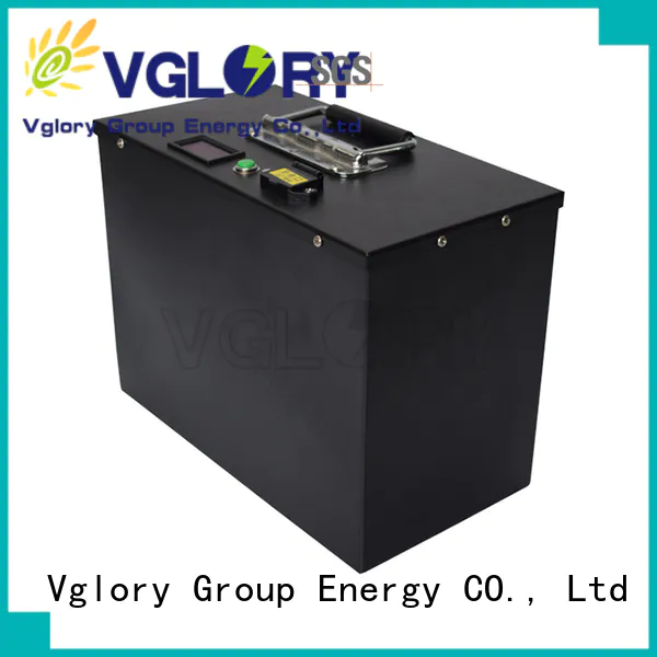Vglory reliable golf cart batteries near me supplier for e-forklift