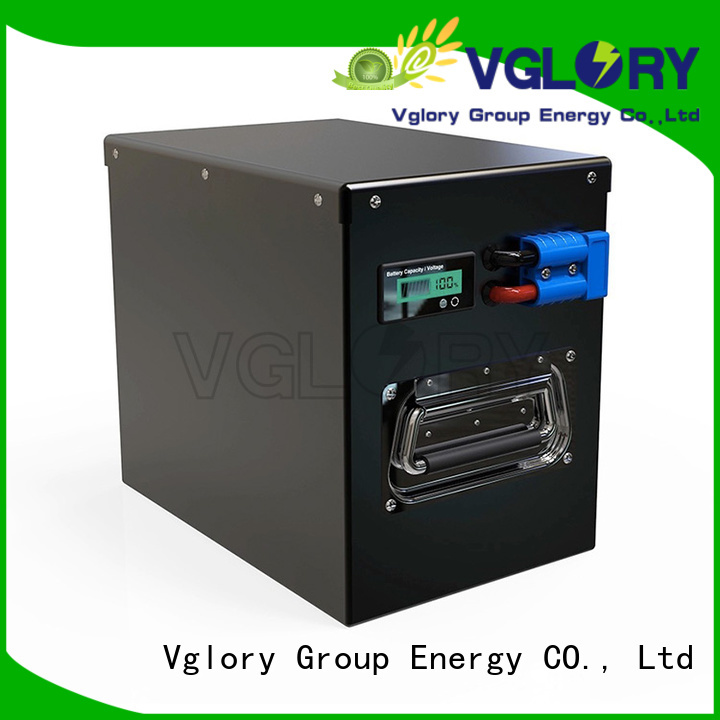 Vglory solar battery storage factory price for solar storage