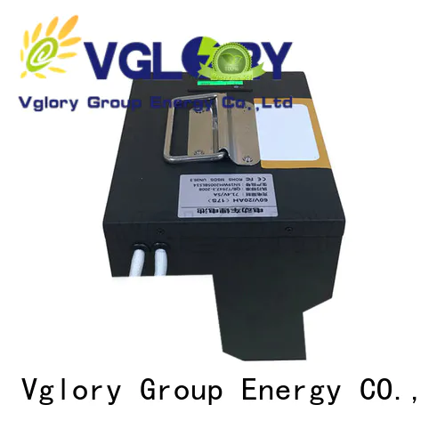 Vglory practical lithium batteries factory price for solar storage