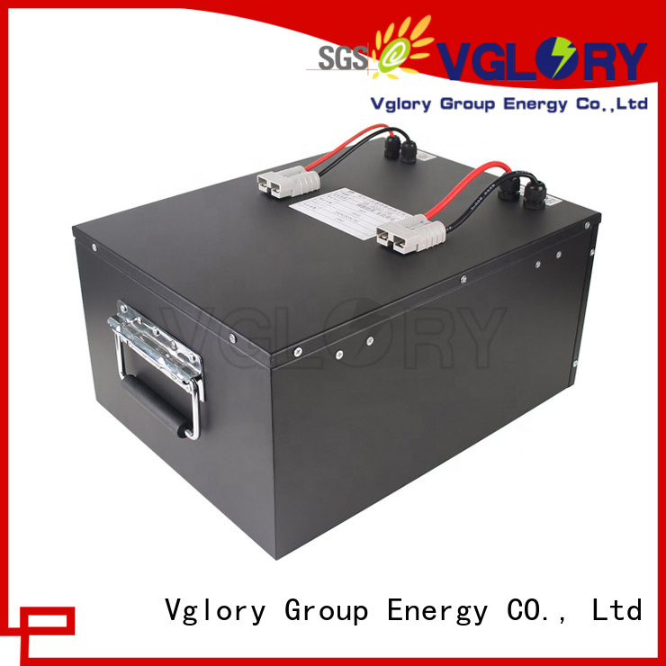 Vglory lithium golf cart batteries personalized for e-tourist vehicle