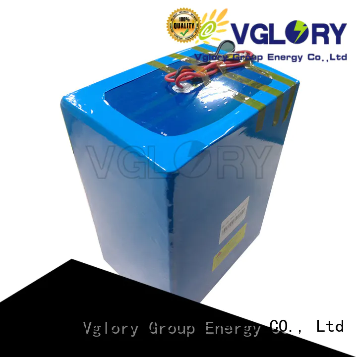 Vglory non-polluting small motorcycle battery supplier for e-scooter