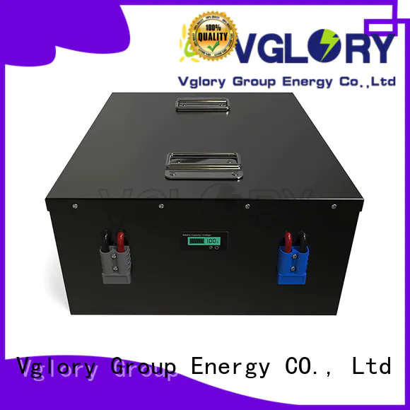 Vglory stable lithium ion solar battery supplier for telecom