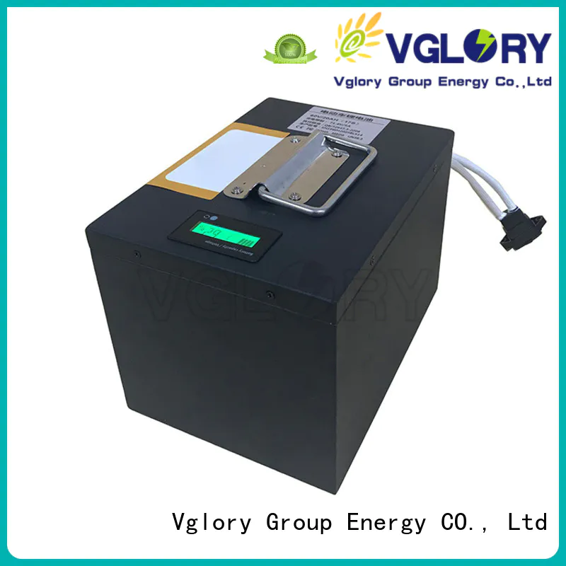 Vglory professional deep cycle battery solar personalized for telecom