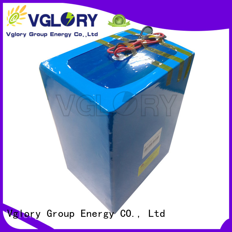 Vglory safety golf cart batteries factory price for e-tourist vehicle