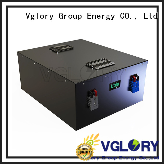 Vglory best solar battery factory price for solar storage