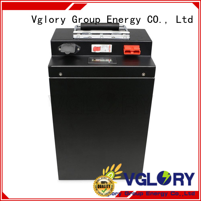 Vglory practical lithium ion car battery factory price for telecom