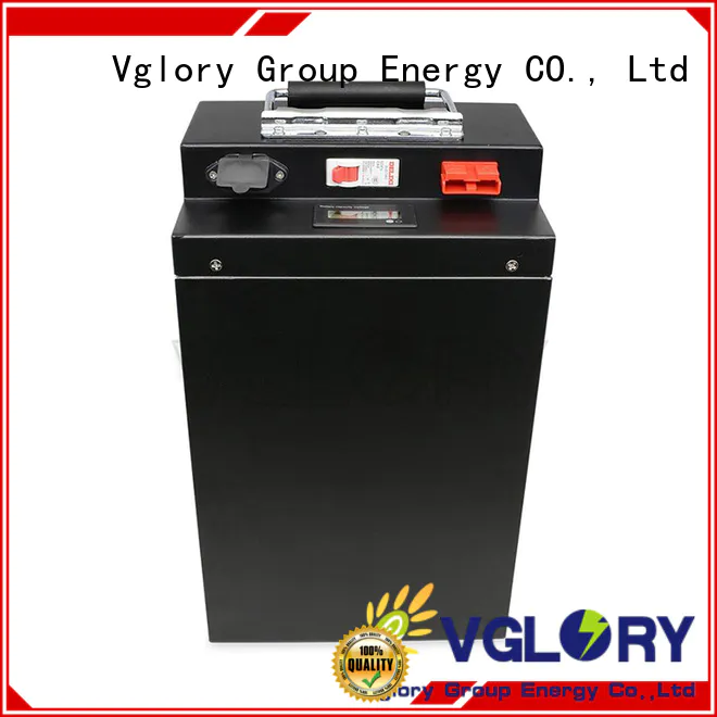 Vglory practical lithium ion car battery factory price for telecom