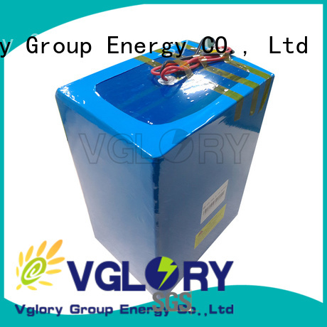 Vglory lithium golf cart batteries supplier for golf trolley