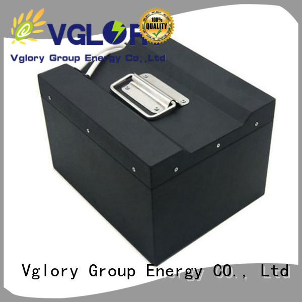 Vglory hot selling rechargeable lithium batteries supplier for solar storage