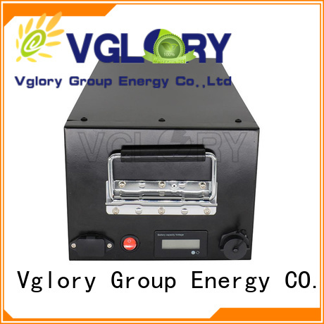 Vglory solar power battery storage supplier for military medical
