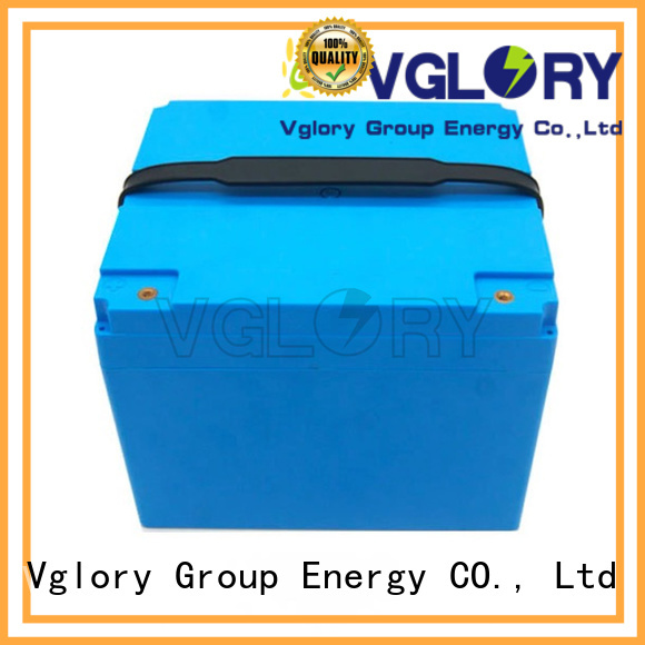 Vglory stable solar panel battery storage supplier for UPS