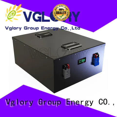 Vglory safety deep cycle battery solar factory price for solar storage