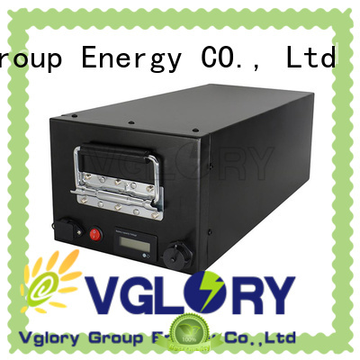 Vglory deep cycle battery solar factory price for solar storage