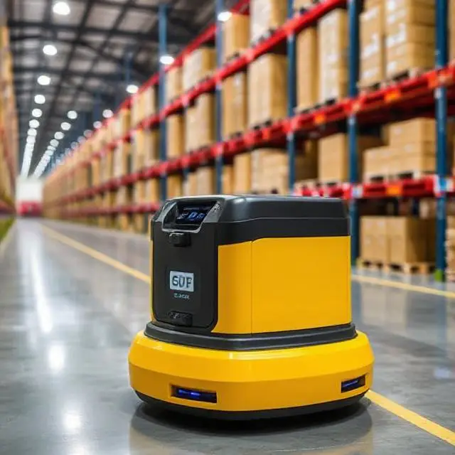AGV Smart Warehousing Solution: How to Choose the Best Power Battery?