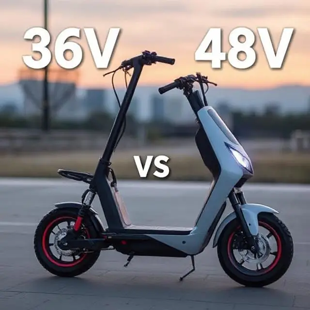 36V vs 48V: How does e-scooter battery voltage affect performance?