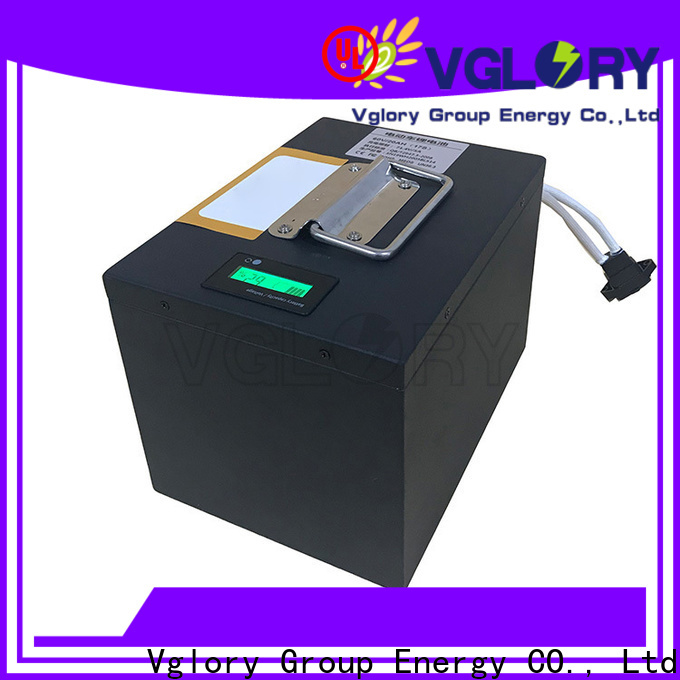 Vglory professional solar battery factory price for military medical