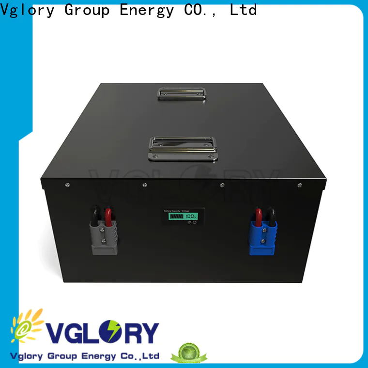 Vglory best solar battery factory price for telecom