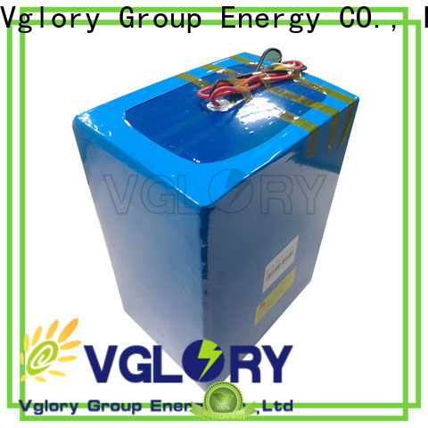 Vglory lithium ion motorcycle battery factory price for e-wheelchair