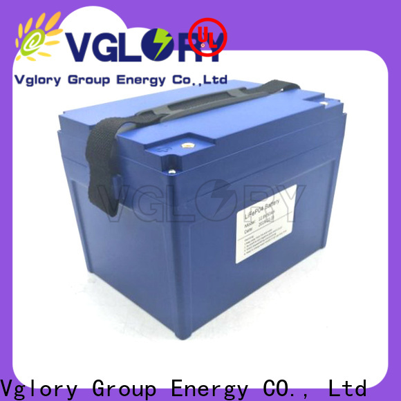 Vglory safety solar batteries for home factory price for solar storage