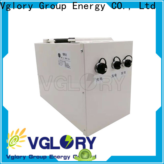 Vglory stable solar battery supplier for telecom