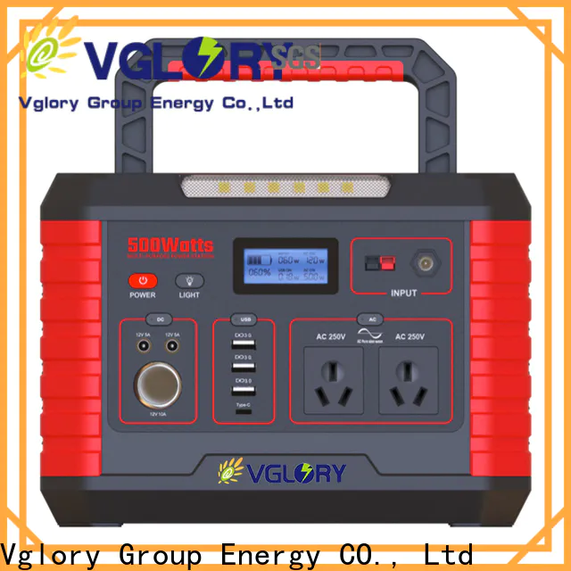 Vglory portable charging station factory supply
