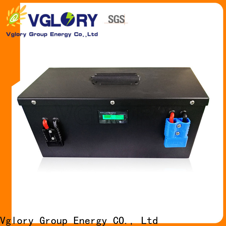 Vglory stable solar power battery storage supplier for telecom