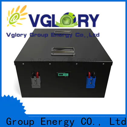 Vglory safety solar battery storage factory price for military medical