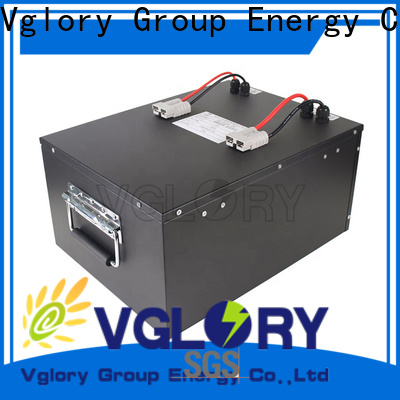 Vglory electric golf cart batteries factory price for e-forklift