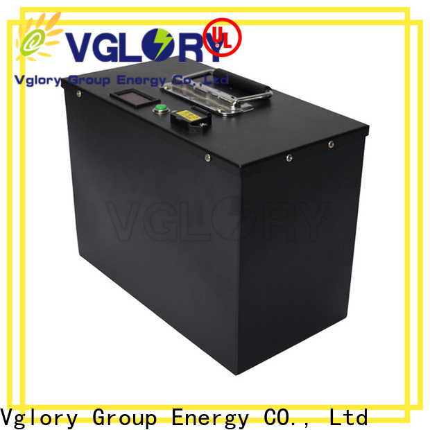 Vglory electric golf cart batteries wholesale for e-tourist vehicle
