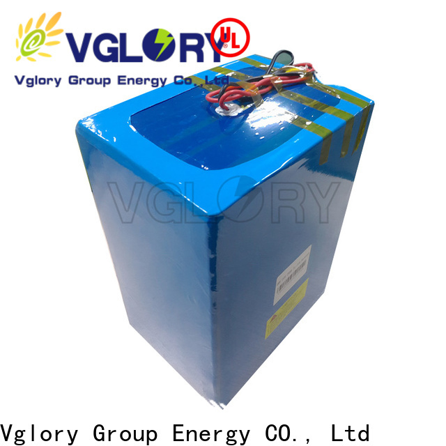 Vglory sturdy deep cycle battery solar factory price for telecom