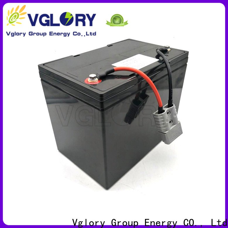 Vglory reliable solar power battery storage supplier for telecom