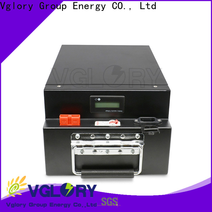 Vglory solar panel battery storage wholesale for military medical