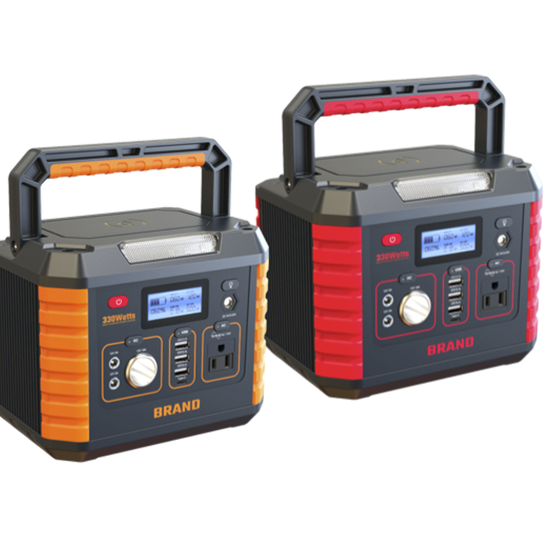 Convenient carry ac dc 330w 500w 1000w 1kw portable solar power station systems