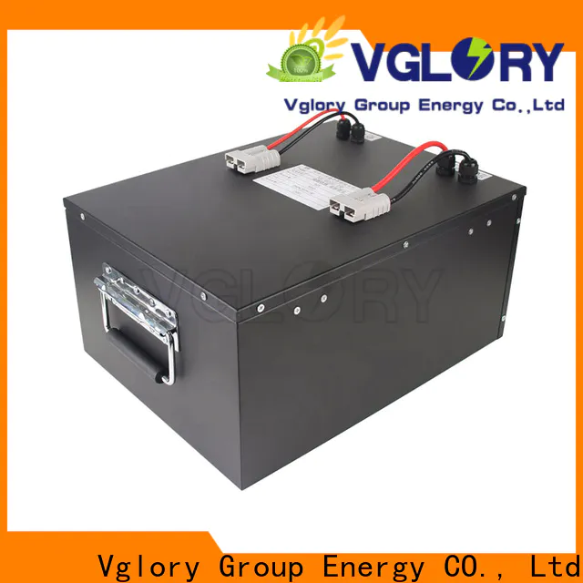Vglory top quality lithium golf cart batteries factory price for e-tourist vehicle