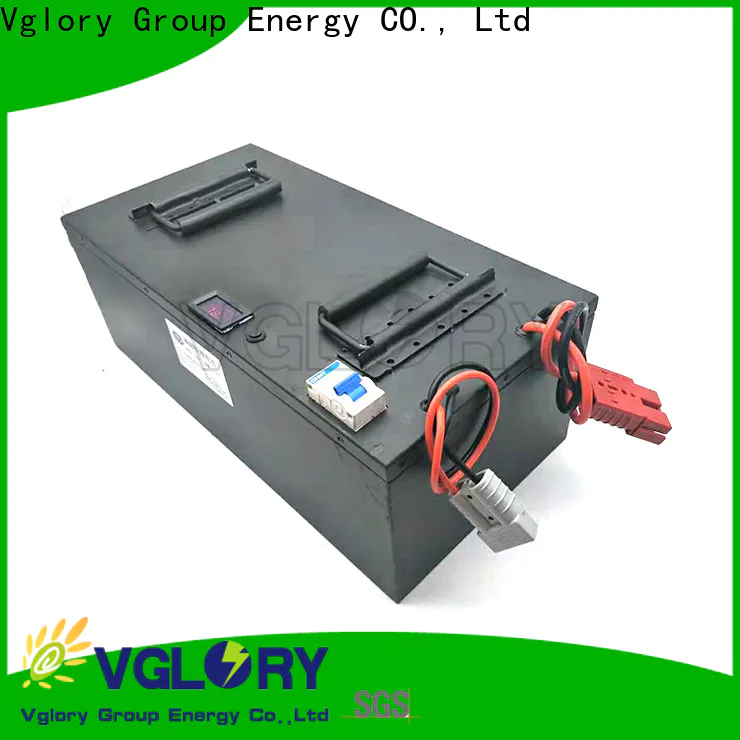 Vglory lithium solar batteries factory price for telecom