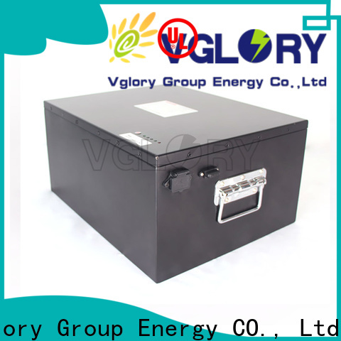 Vglory solar power battery storage wholesale for solar storage