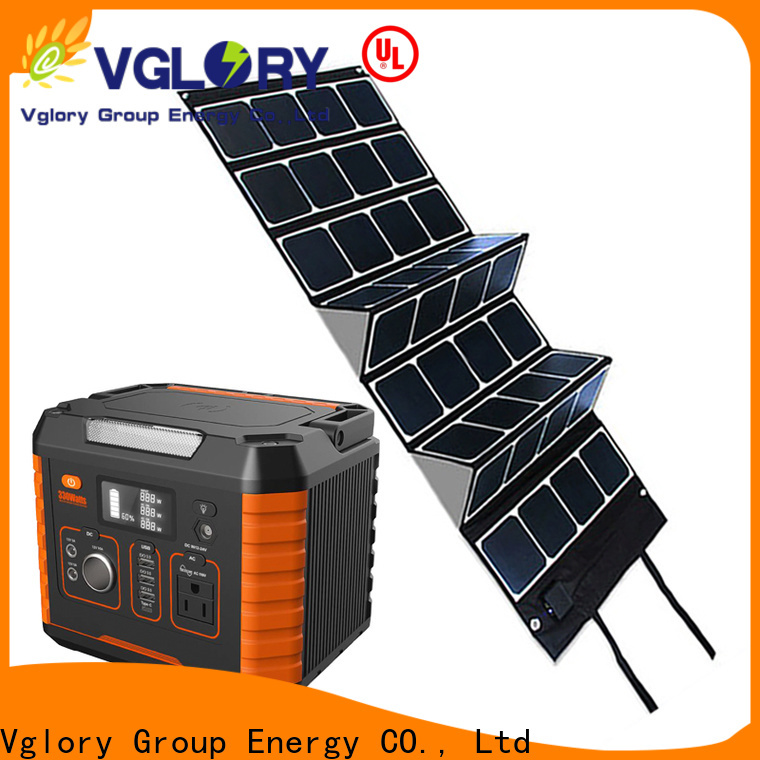 Vglory portable solar power generator manufacturer short leadtime